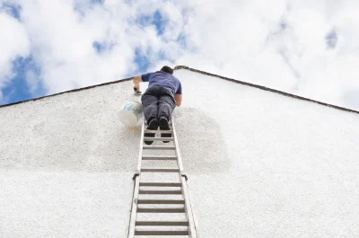 Peinture extérieure à Touffreville — façades et ravalement